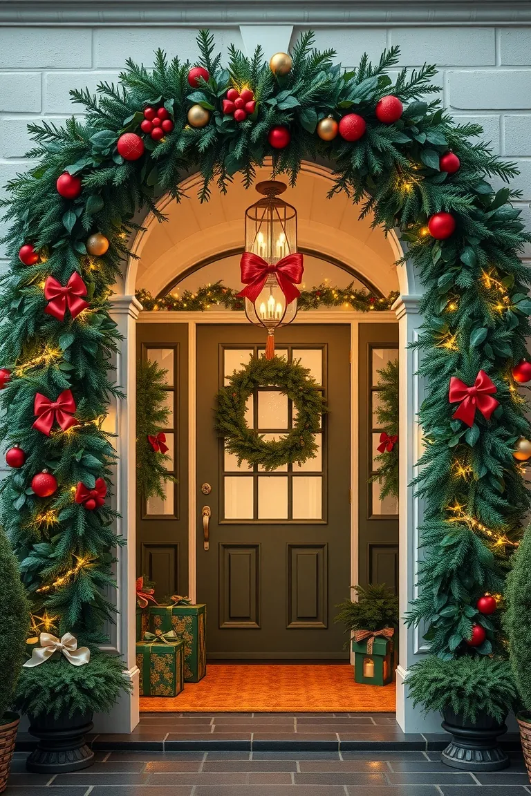 4. Magical Mistletoe Archway