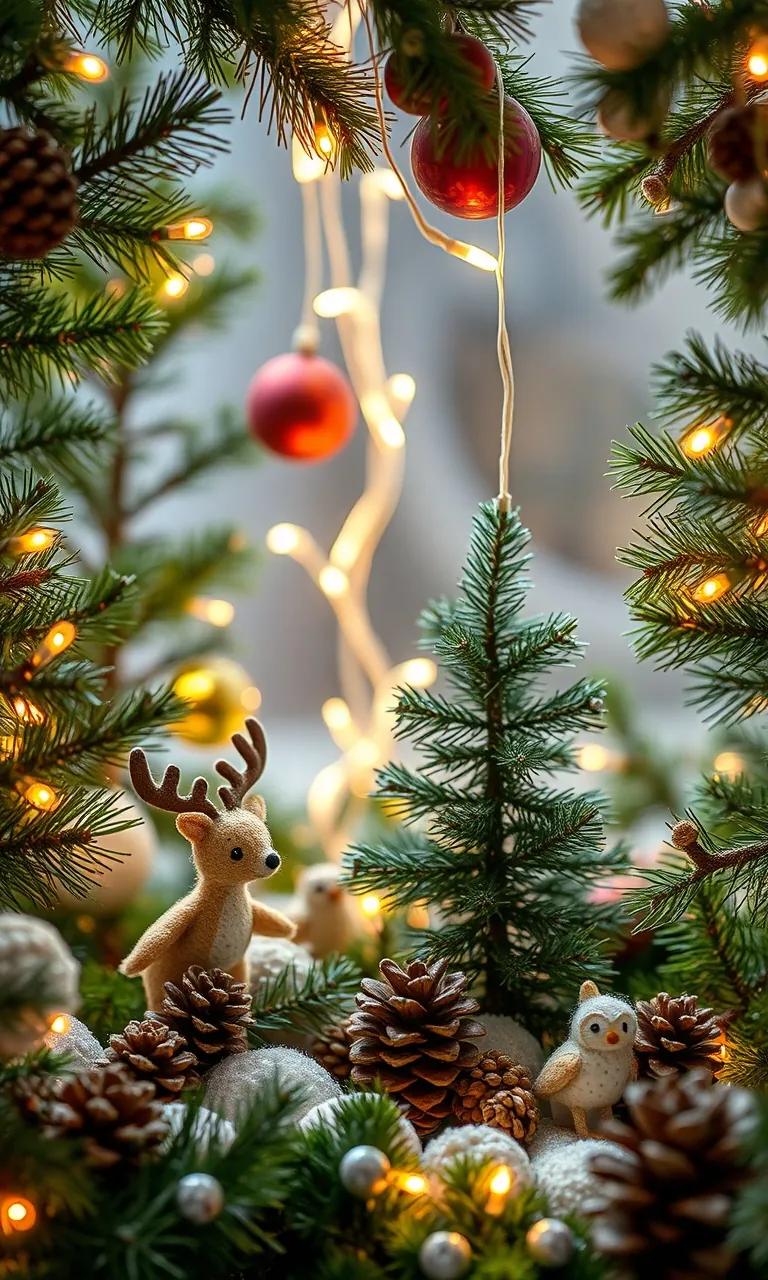 4. Enchant with a Festive Forest