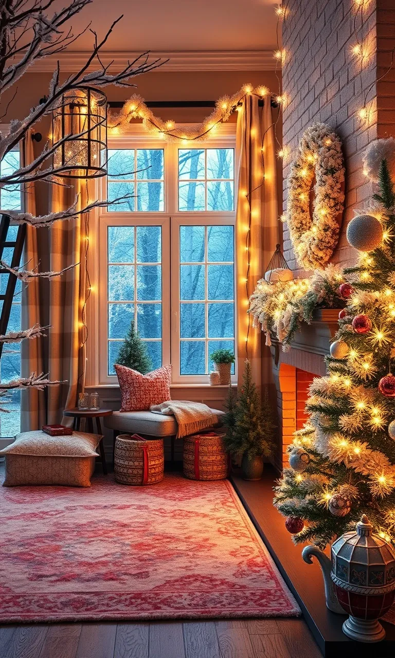 3. Frosted Fairy Lights