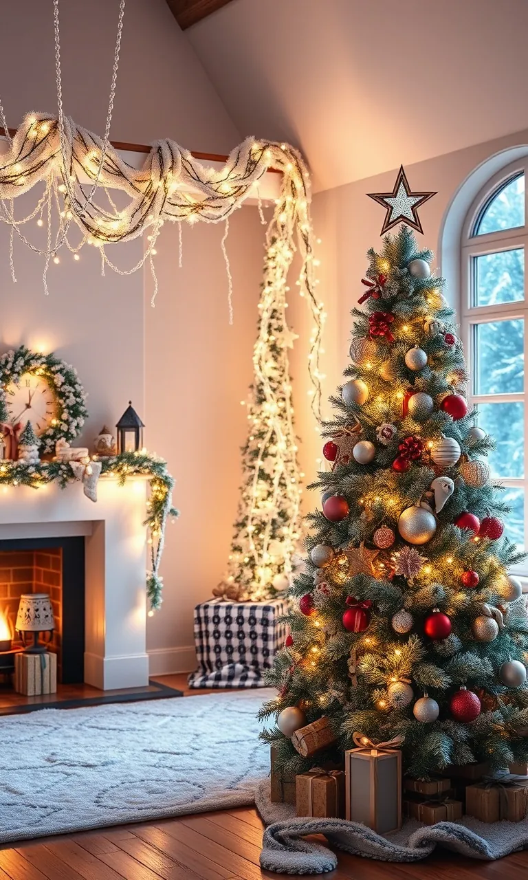 4. Frosted Fairy Lights