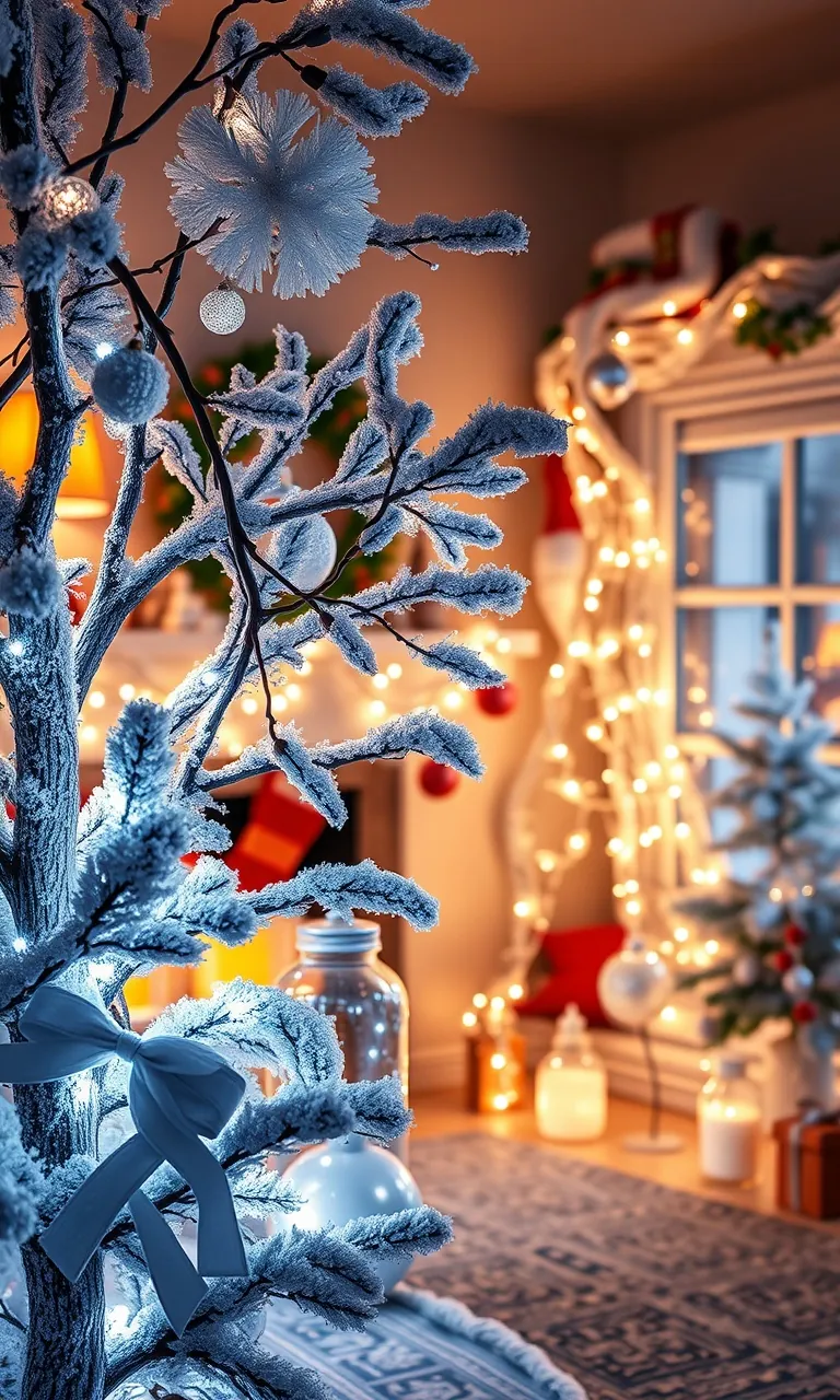 5. Frosted Fairy Lights