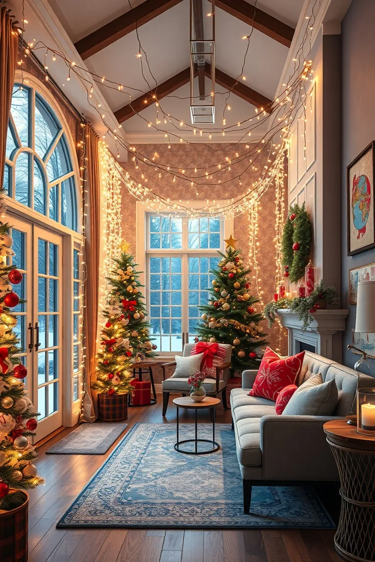 2. Twinkling Starry Nights Indoors