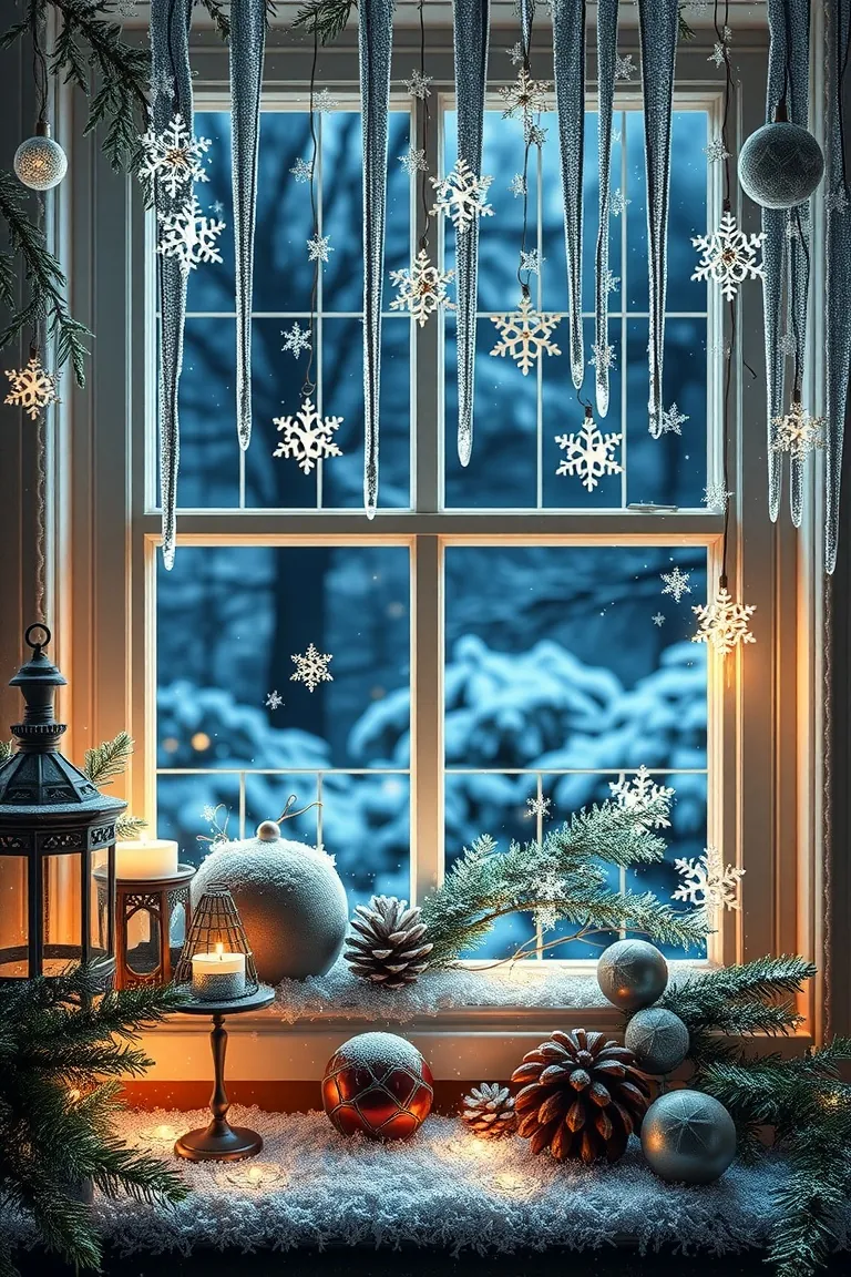 3. Glistening Window Wonderlands