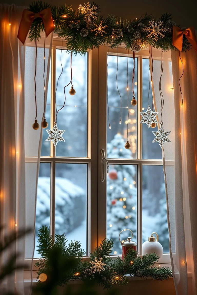 2. Twinkling Wonderland Windows
