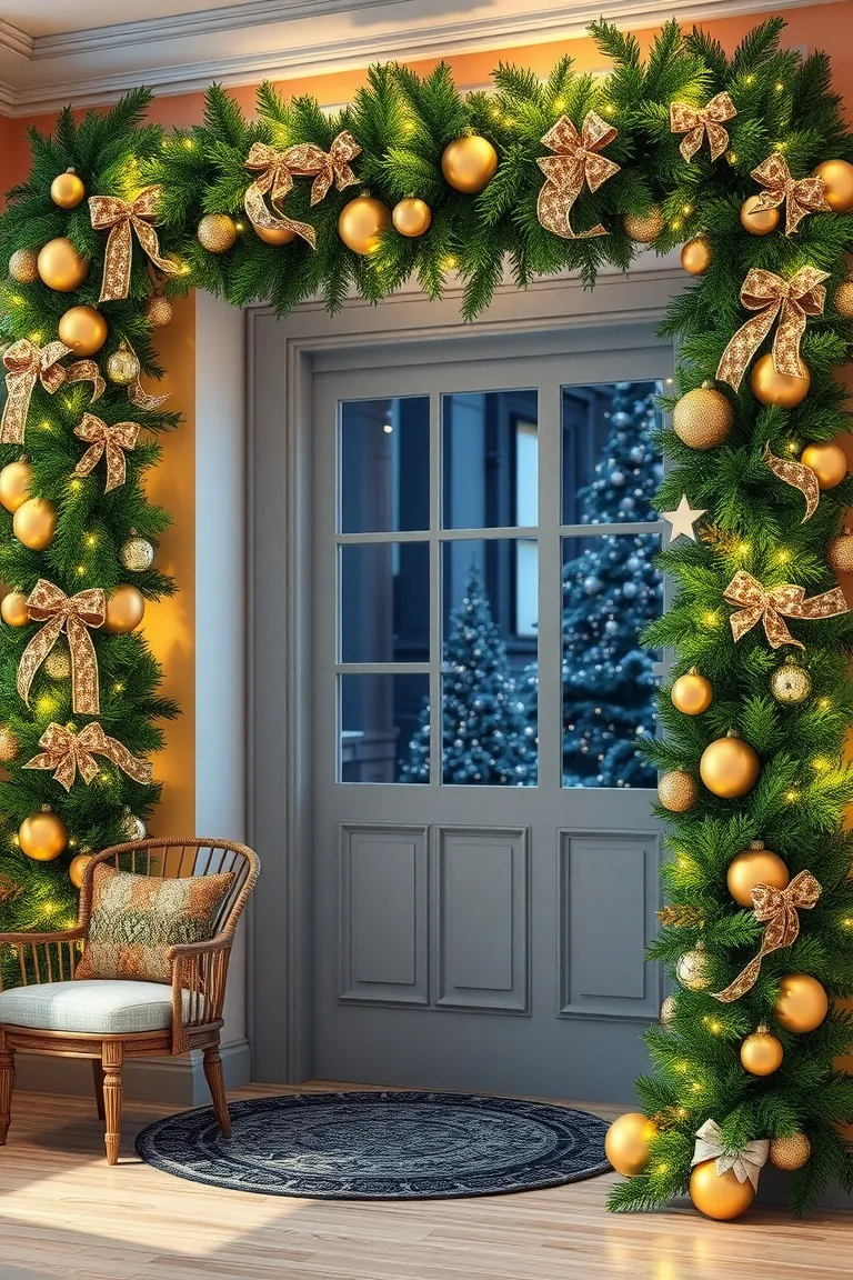 2. Glimmering Garlands Galore