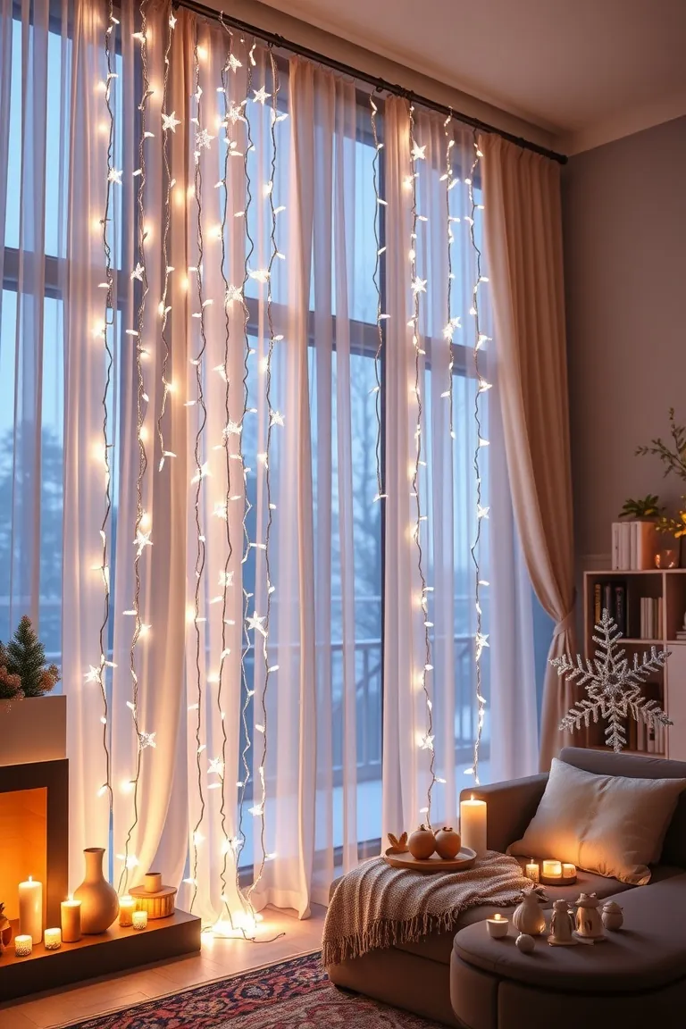 5. Luminous Snowfall Delight