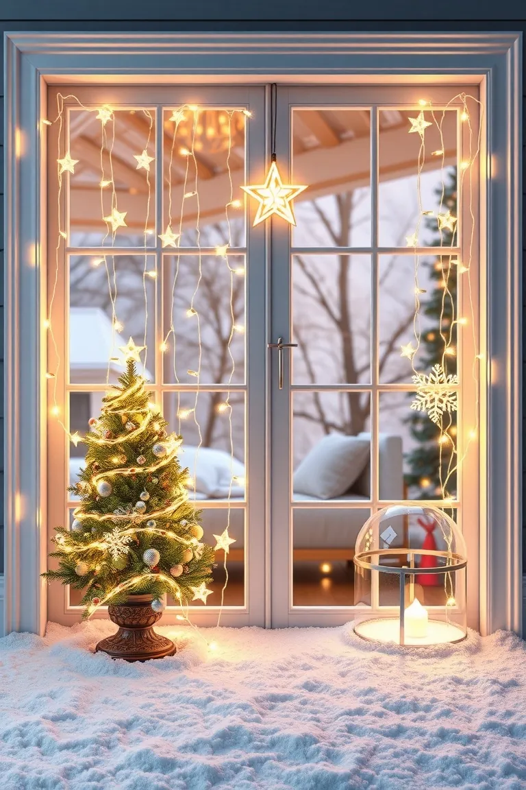 4. Twinkling Wonderland Windows