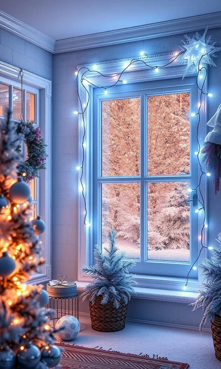 4. Frosty Fairy Lights