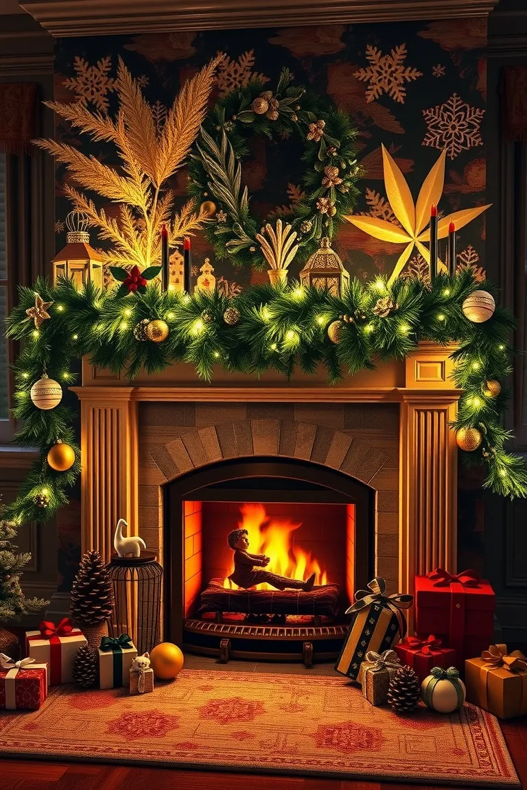 4. Magical Mantel Makeover