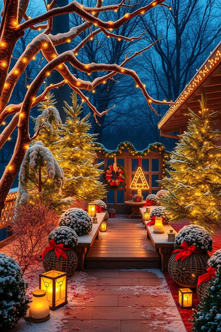 5. Glowing Garden of Lights