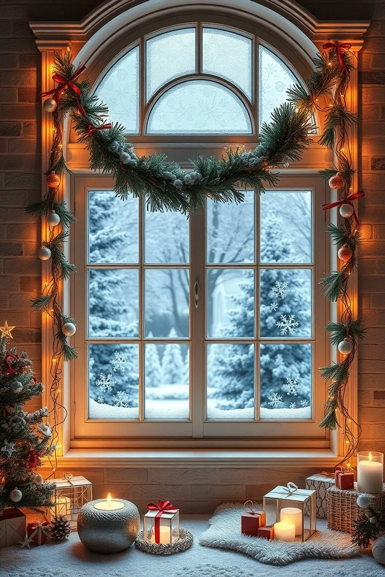 3. Snowy Wonderland Windows