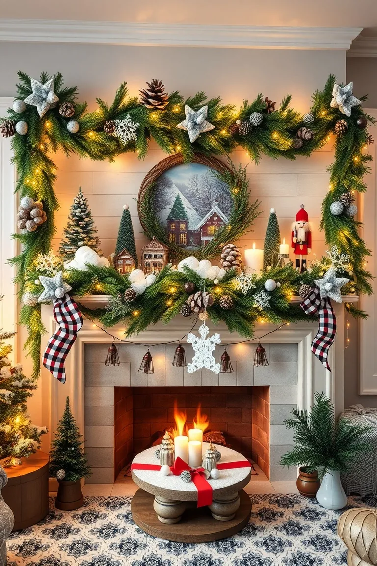 2. Magical Mantel Makeover