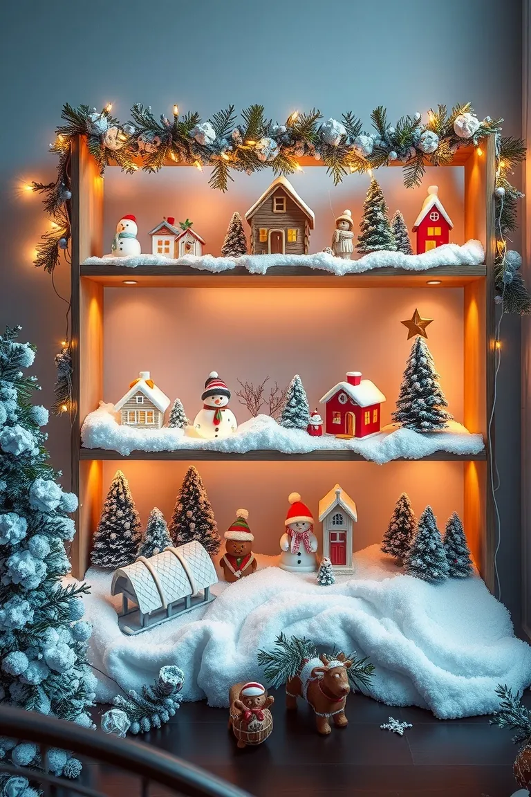4. Snowy Shelf Surprise
