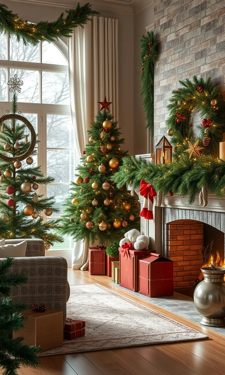 3. Enchanting Evergreen Elegance