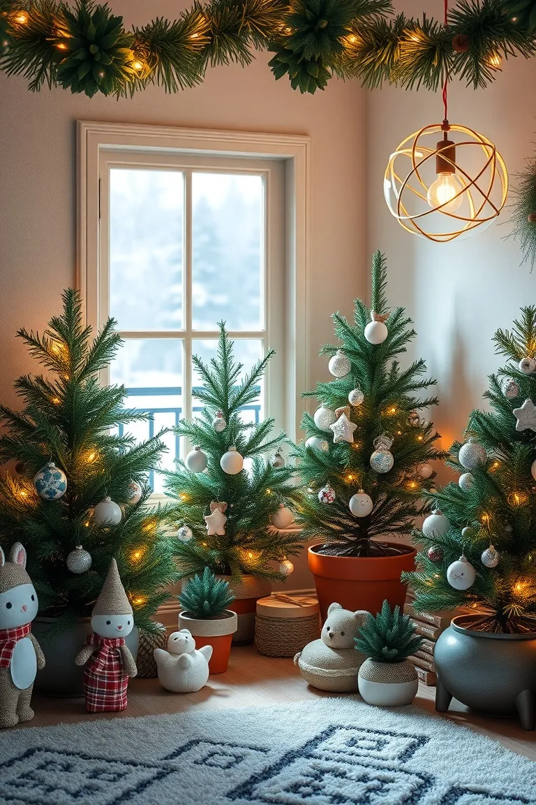 4. Enchanted Winter Forest Nook