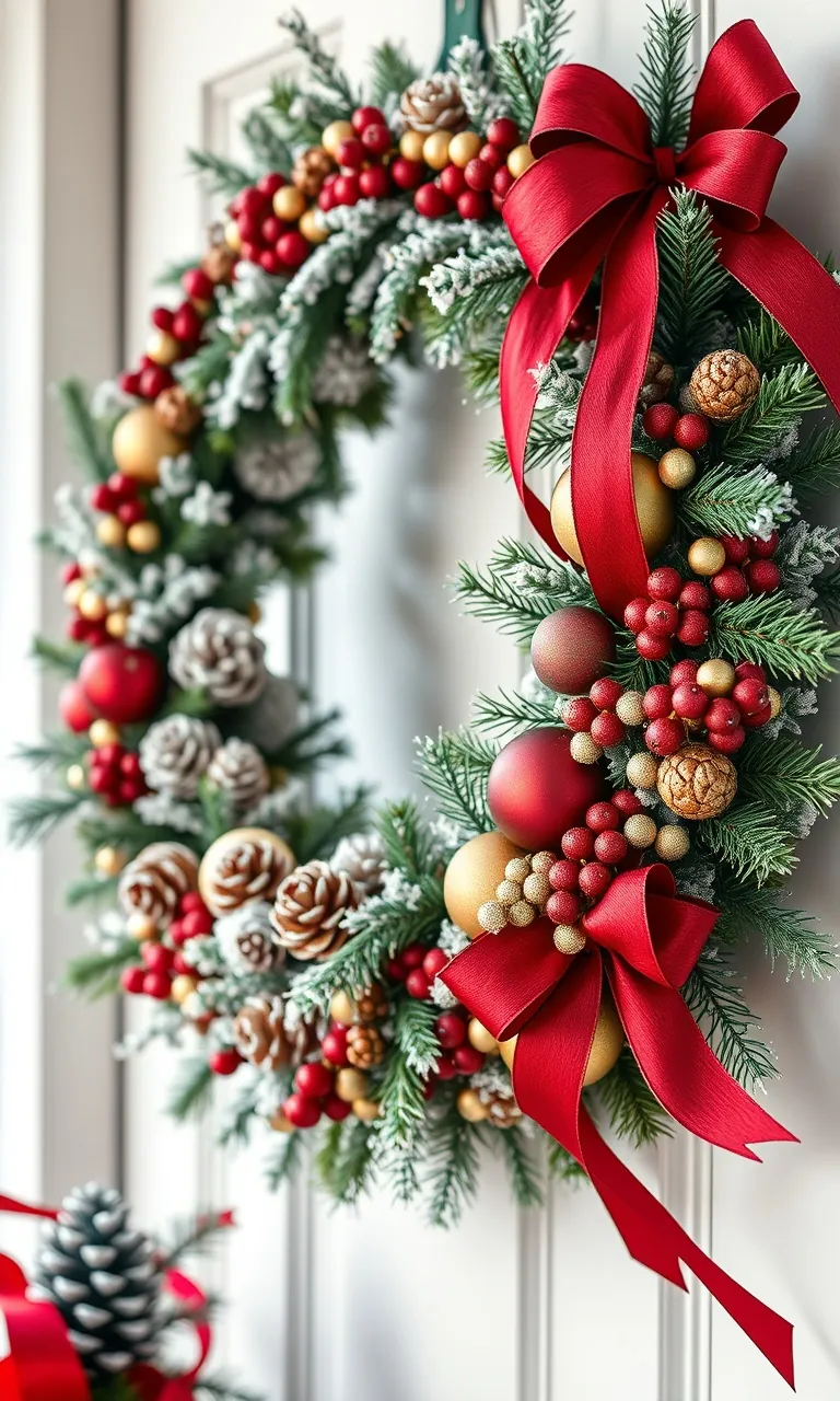 5. Whimsical Winter Wreaths