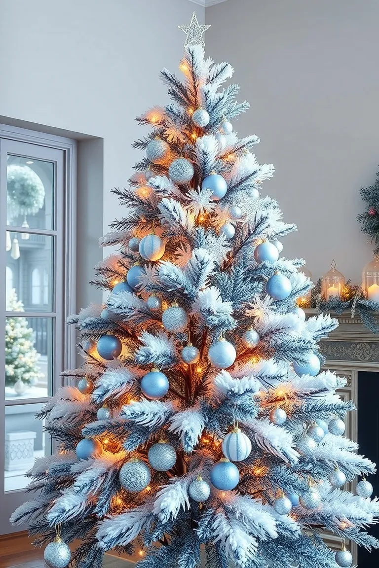 4. Enchanted Winter Wonderland Tree