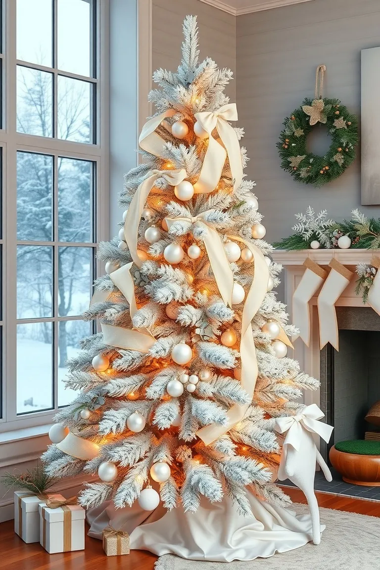2. Snowy Elegance