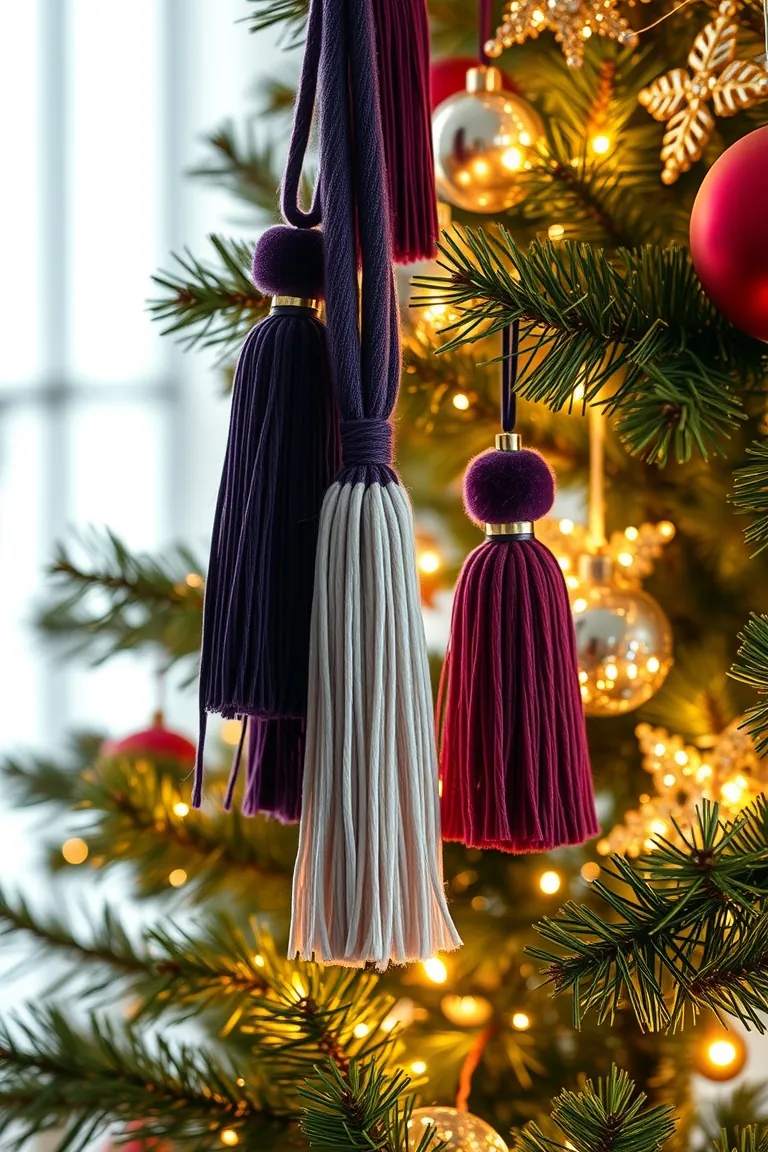 3. Twinkle and Tassel Elegance