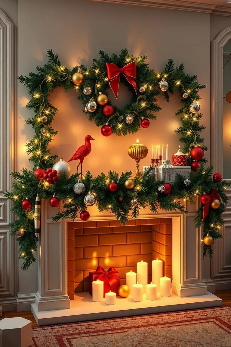 2. Magical Mantel Makeover