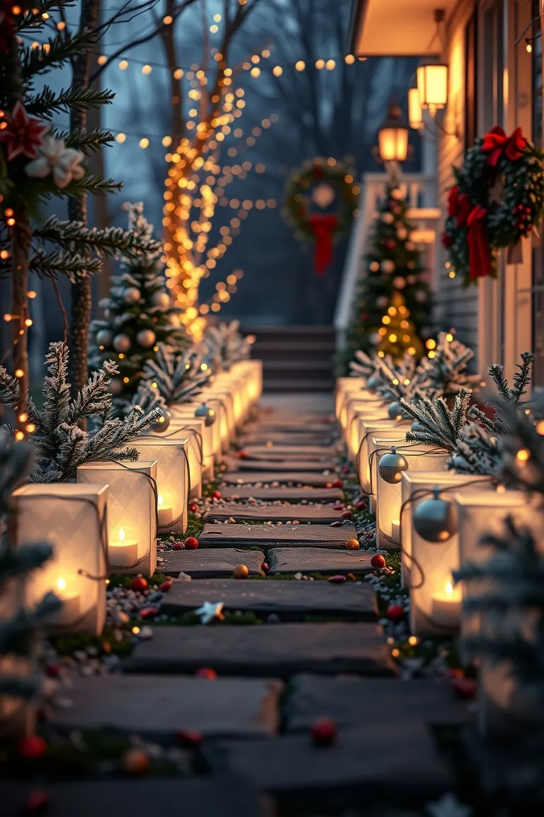 4. Lighting Up the Night with Luminary Lanes