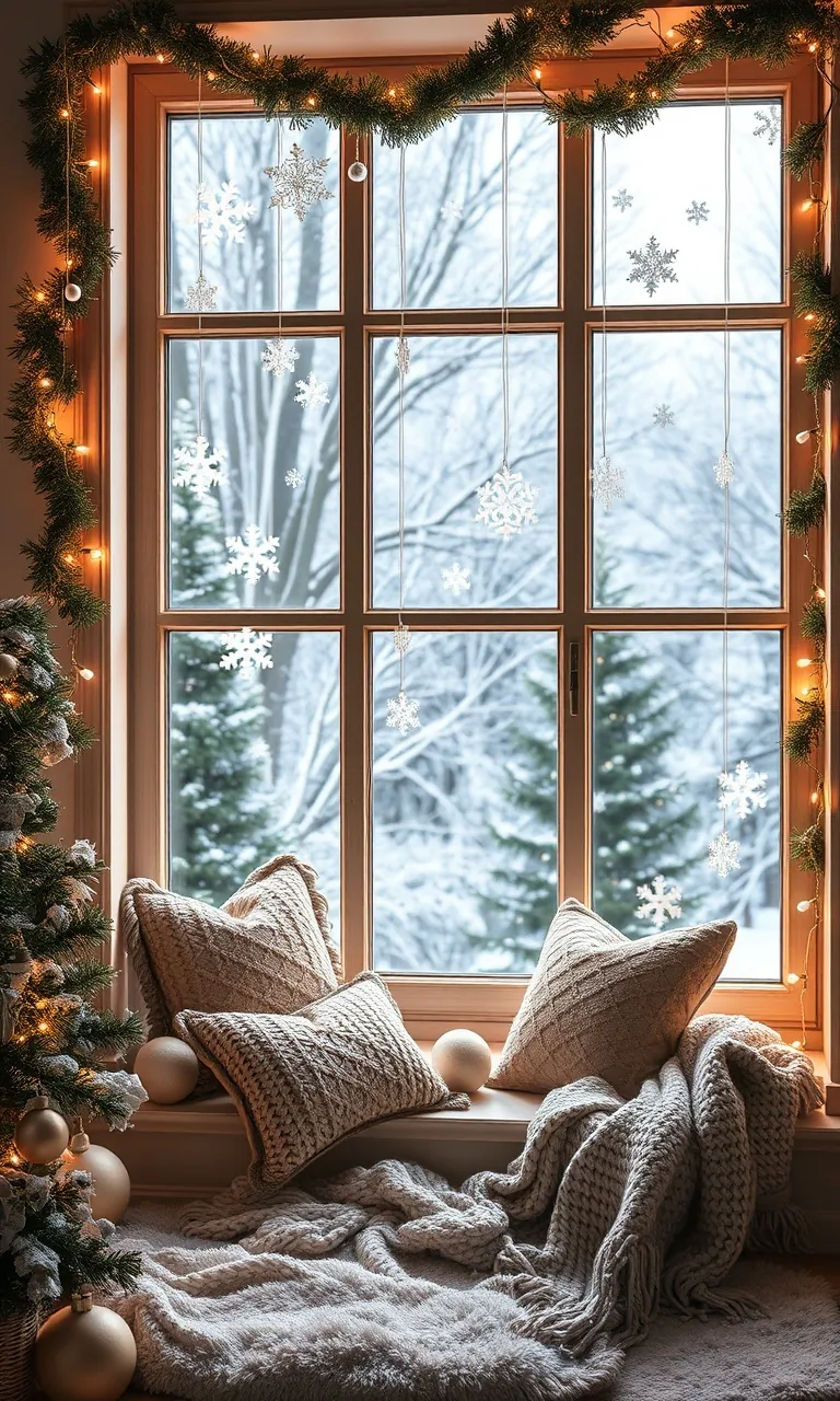 5. Whimsical Winter Window Wonderland