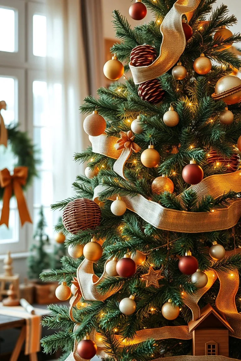 5. "Rustic Elegance Tree"