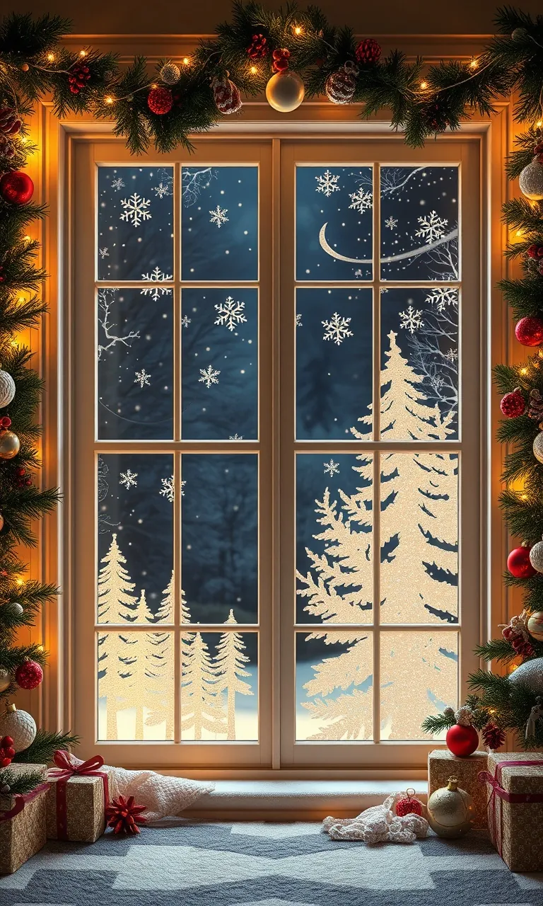 5. Twinkling Wonderland Windows