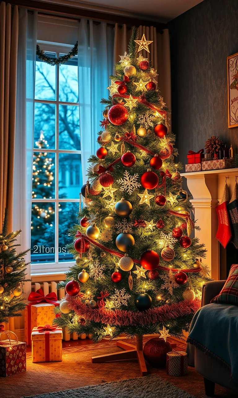 2. Twinkling Tree Wonderland