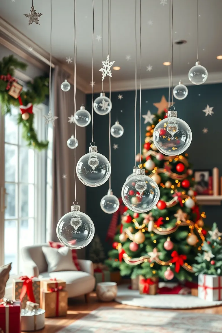 5. Floating Ornaments