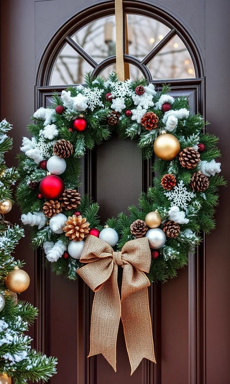 4. Winter Wonderland Wreath