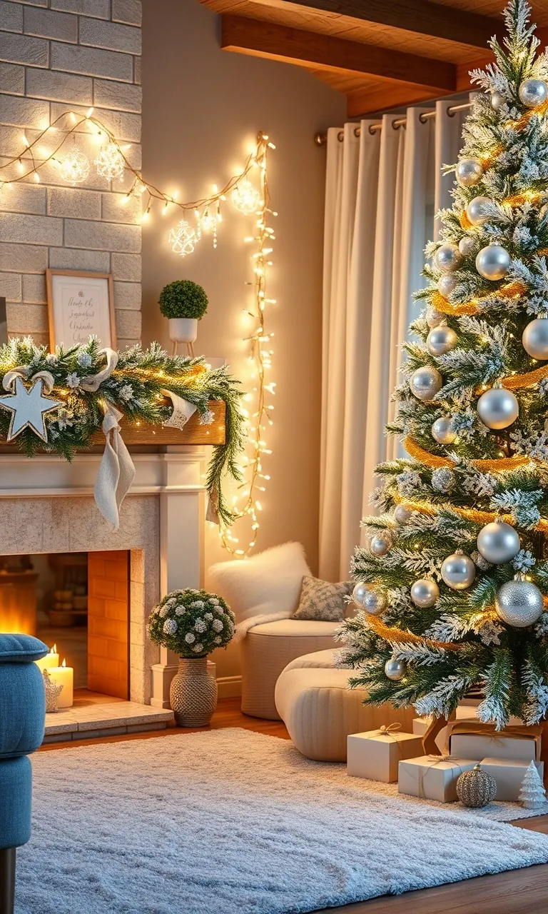 2. Twinkling Winter Wonderland