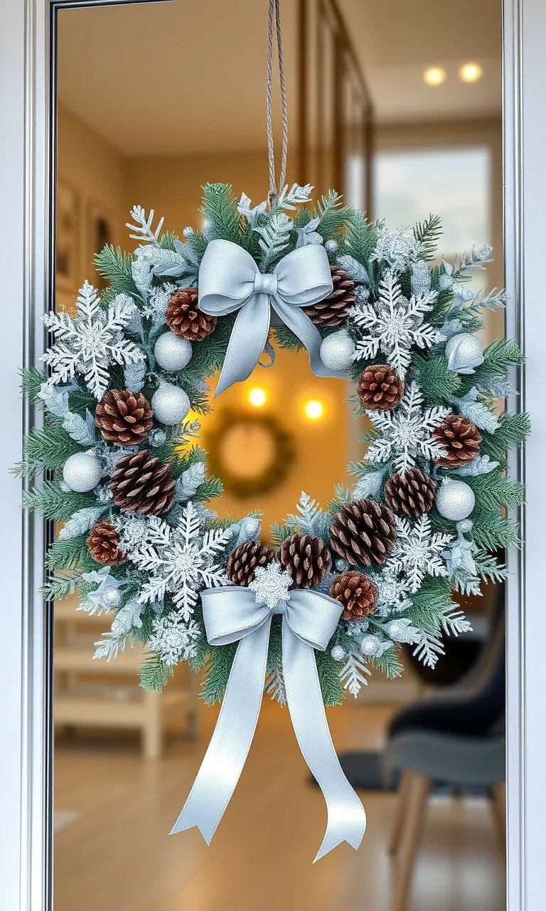 3. Winter Wonderland Wreath