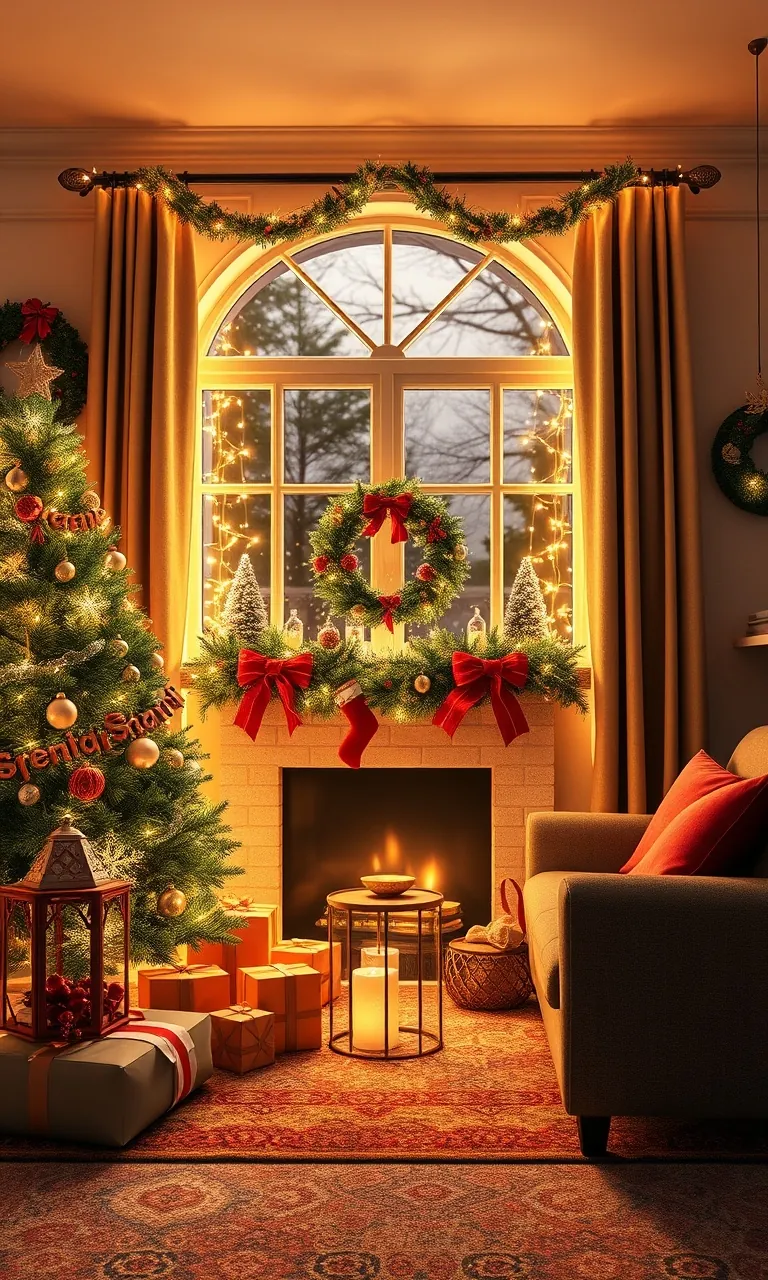 2. Twinkling Tree Lights