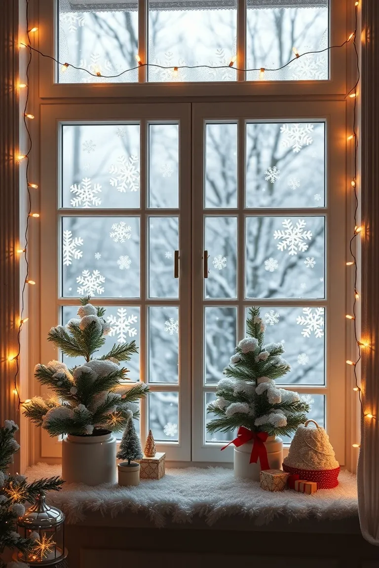 4. Twinkle & Frost Window Wonderland