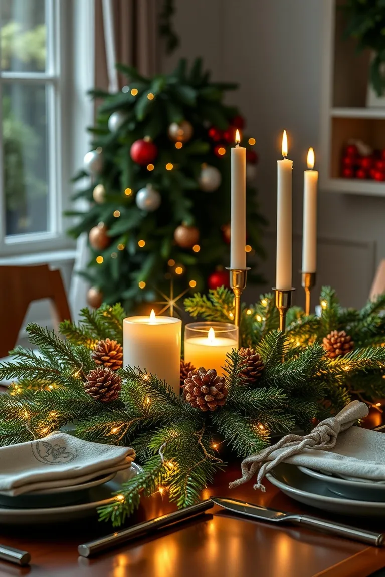2. Enchanting Evergreen Elegance