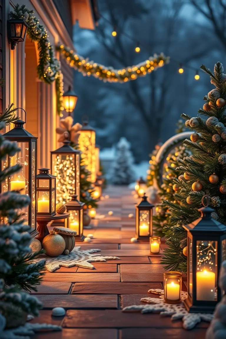 4. Luminous Lantern Pathway