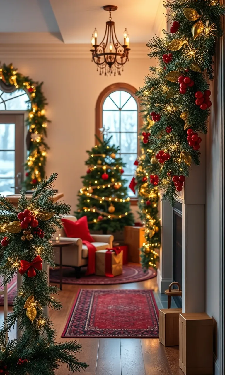 3. Glimmering Garlands Galore