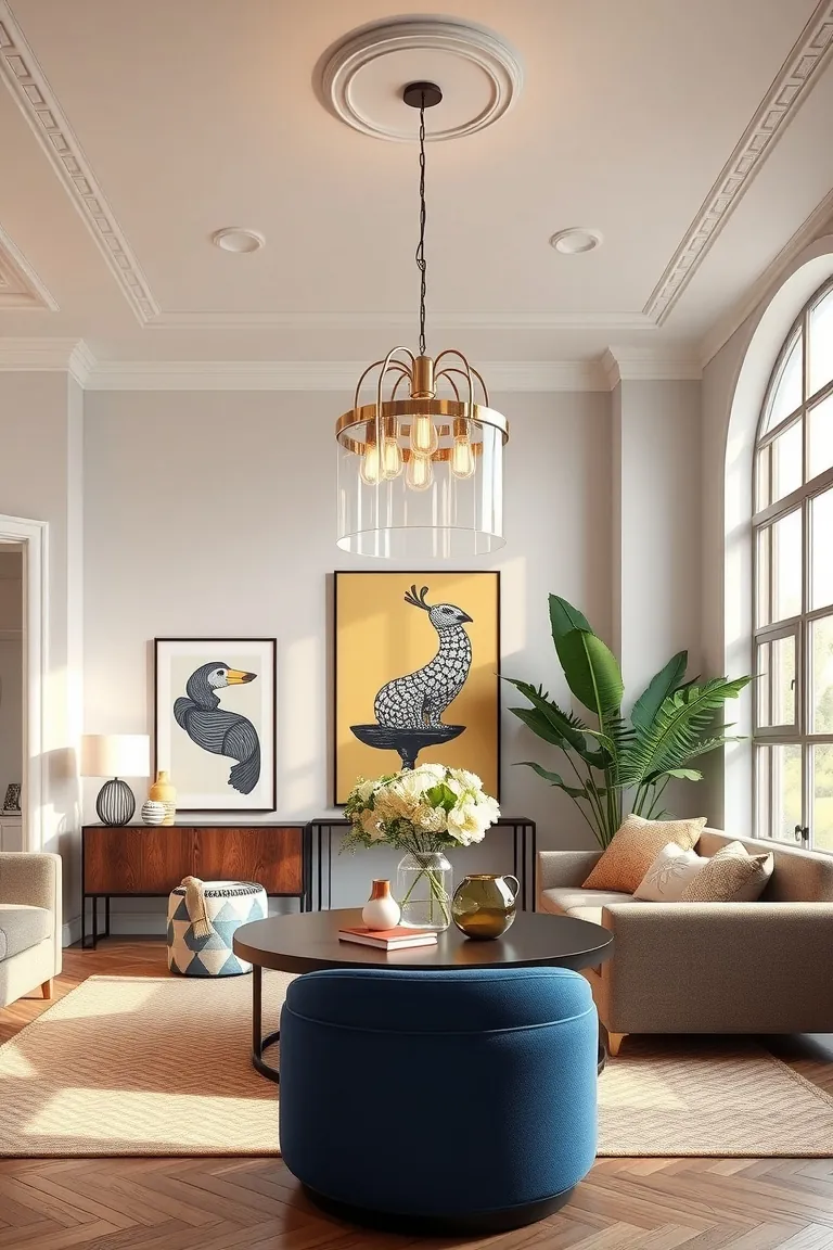 4. Statement Lighting