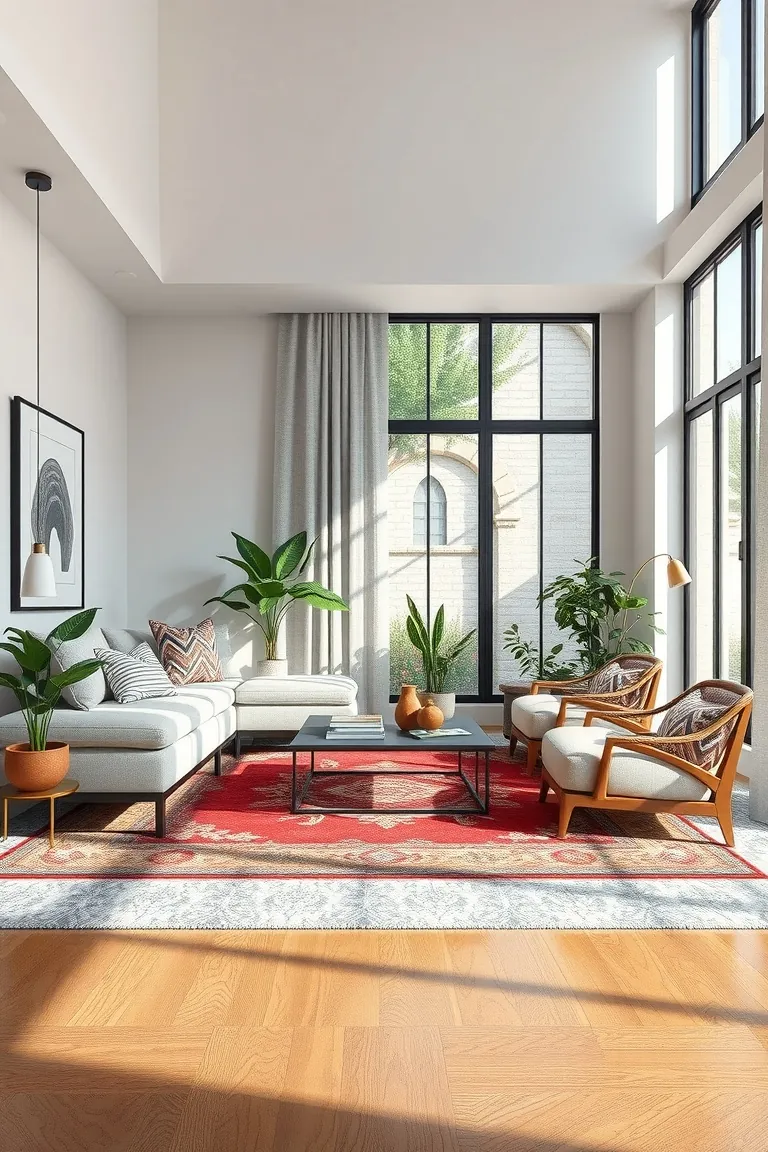 3. The Art of Layering Rugs