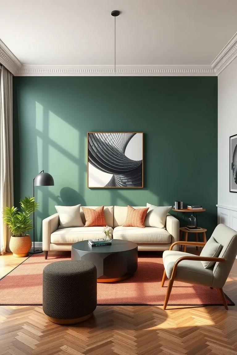 2. Bold and Beautiful Statement Walls