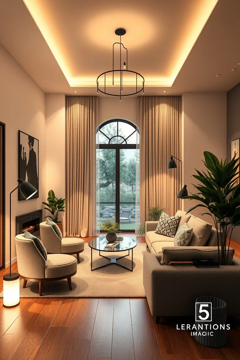 2. Layered Lighting Magic