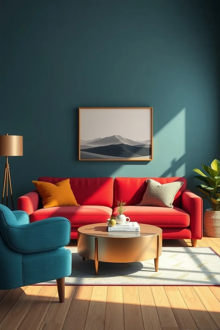 3. Statement Sofa Switch-Up