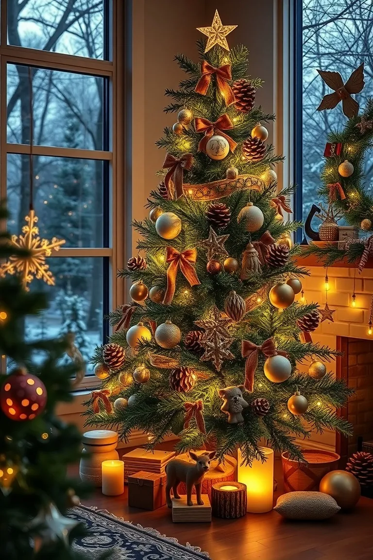 4. Enchanted Forest Christmas Tree