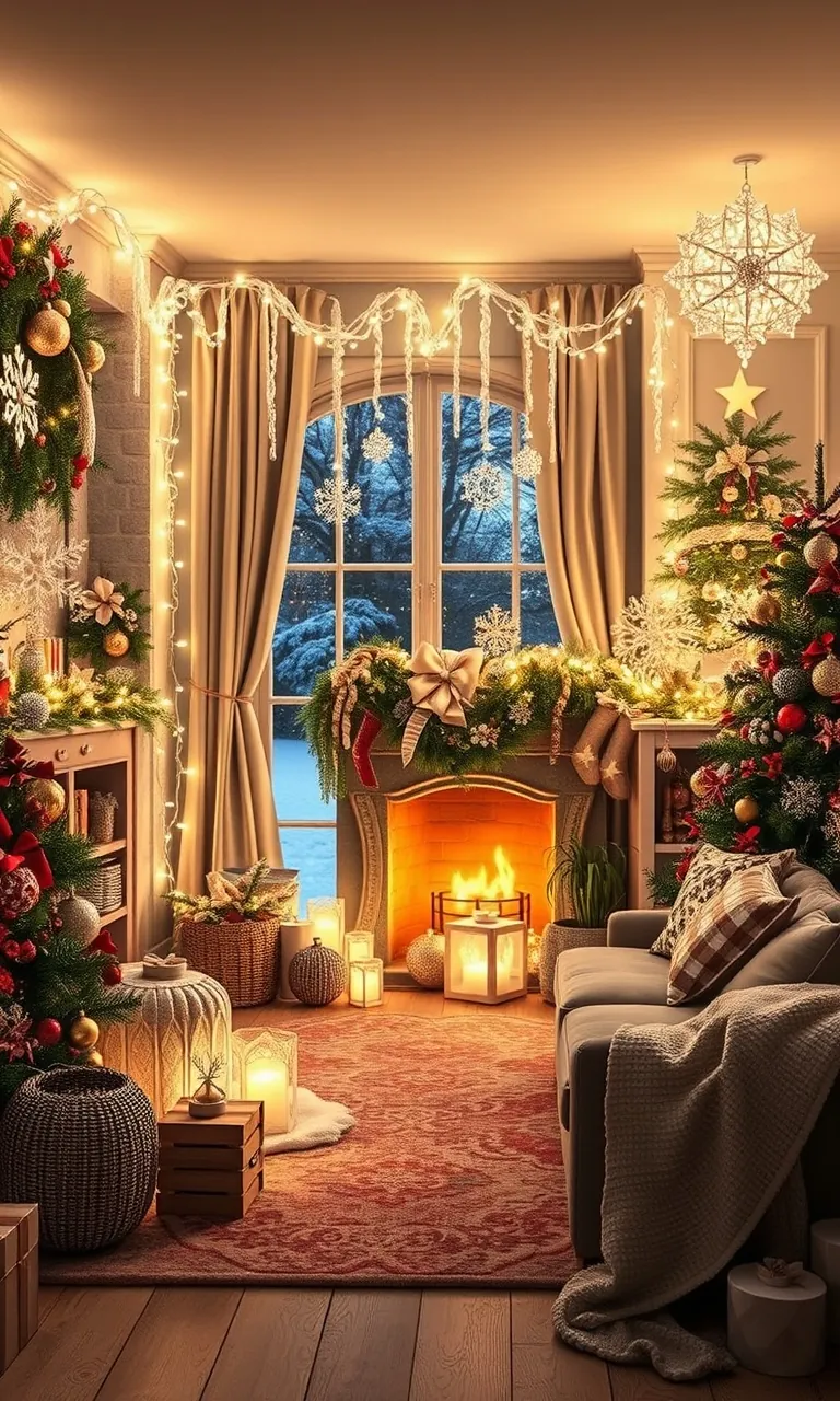 4. Twinkling Winter Wonderland