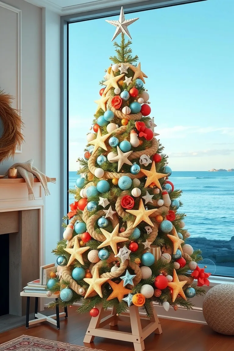 3. Coastal Chic Christmas