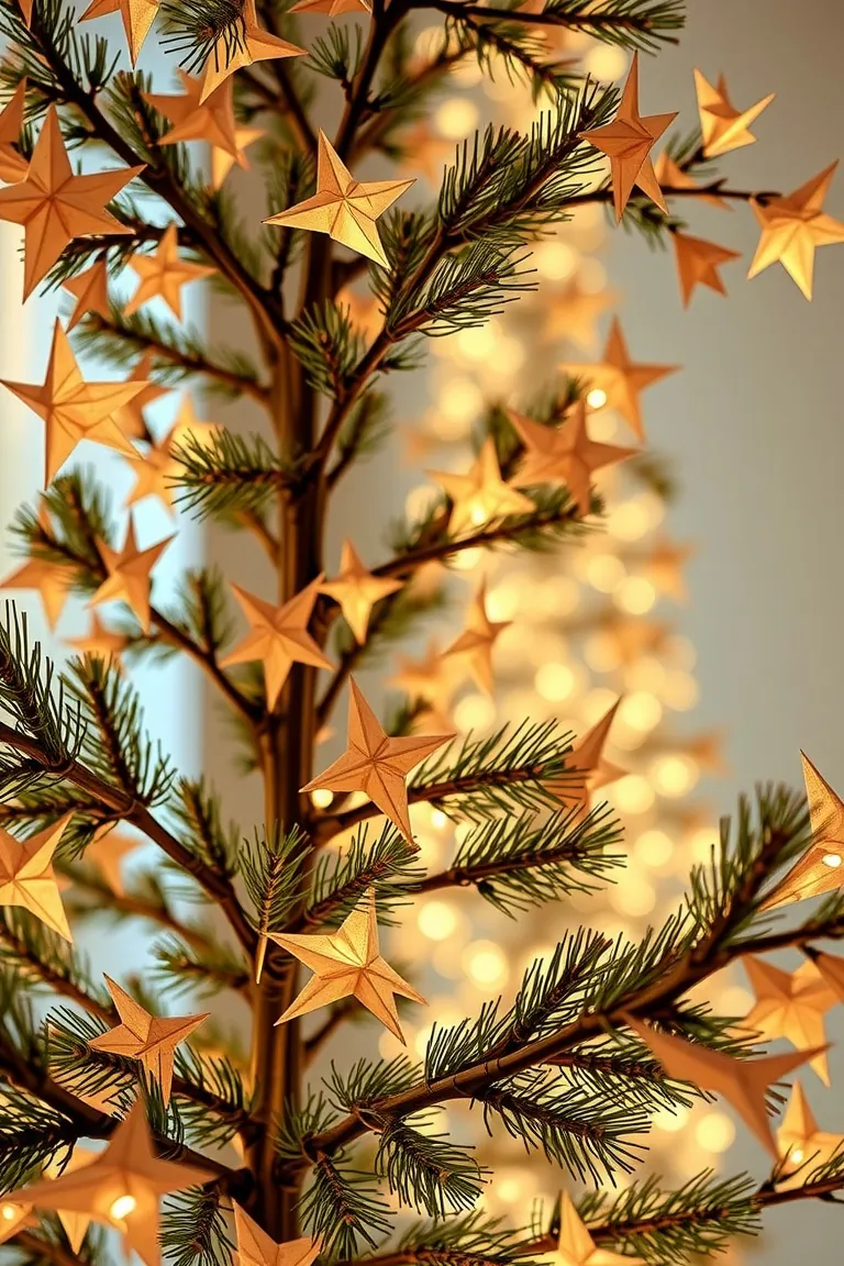 3. Illuminated Origami Wonderland