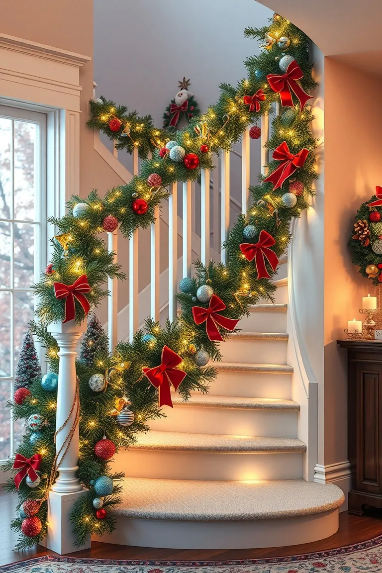 2. Twinkling Staircase Magic