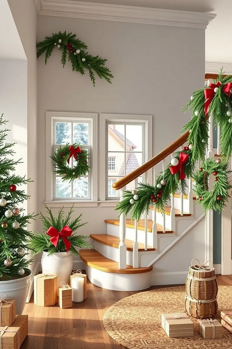 3. Enchanting Evergreen Accents