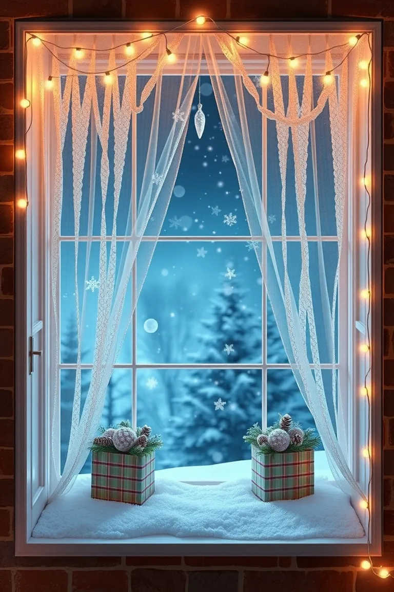 6. Winter Wonderland Window Views